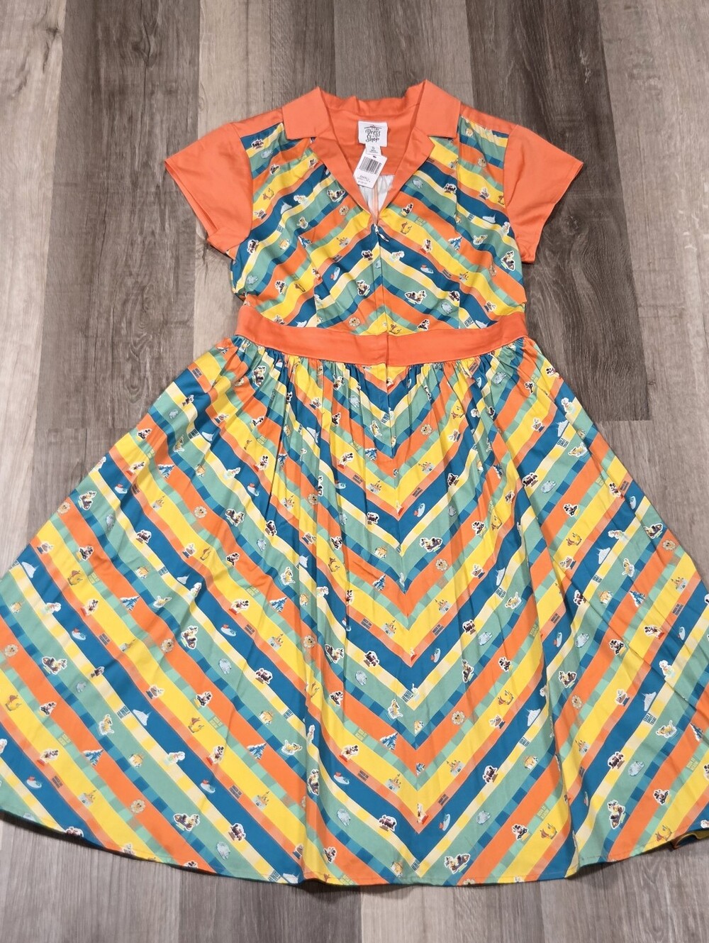 Disney Parks Dress Shop Walt Disney World "Play in the Park" Dress Small